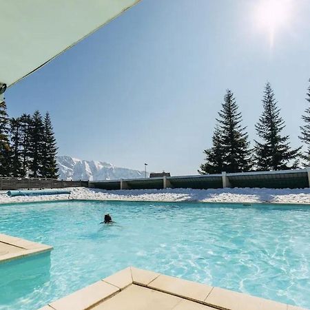 Charmant Appartement Confortable Pour 6 Personnes 40M2 Pied Pistes, Piscine, Wifi, Parking 尚鲁斯 外观 照片