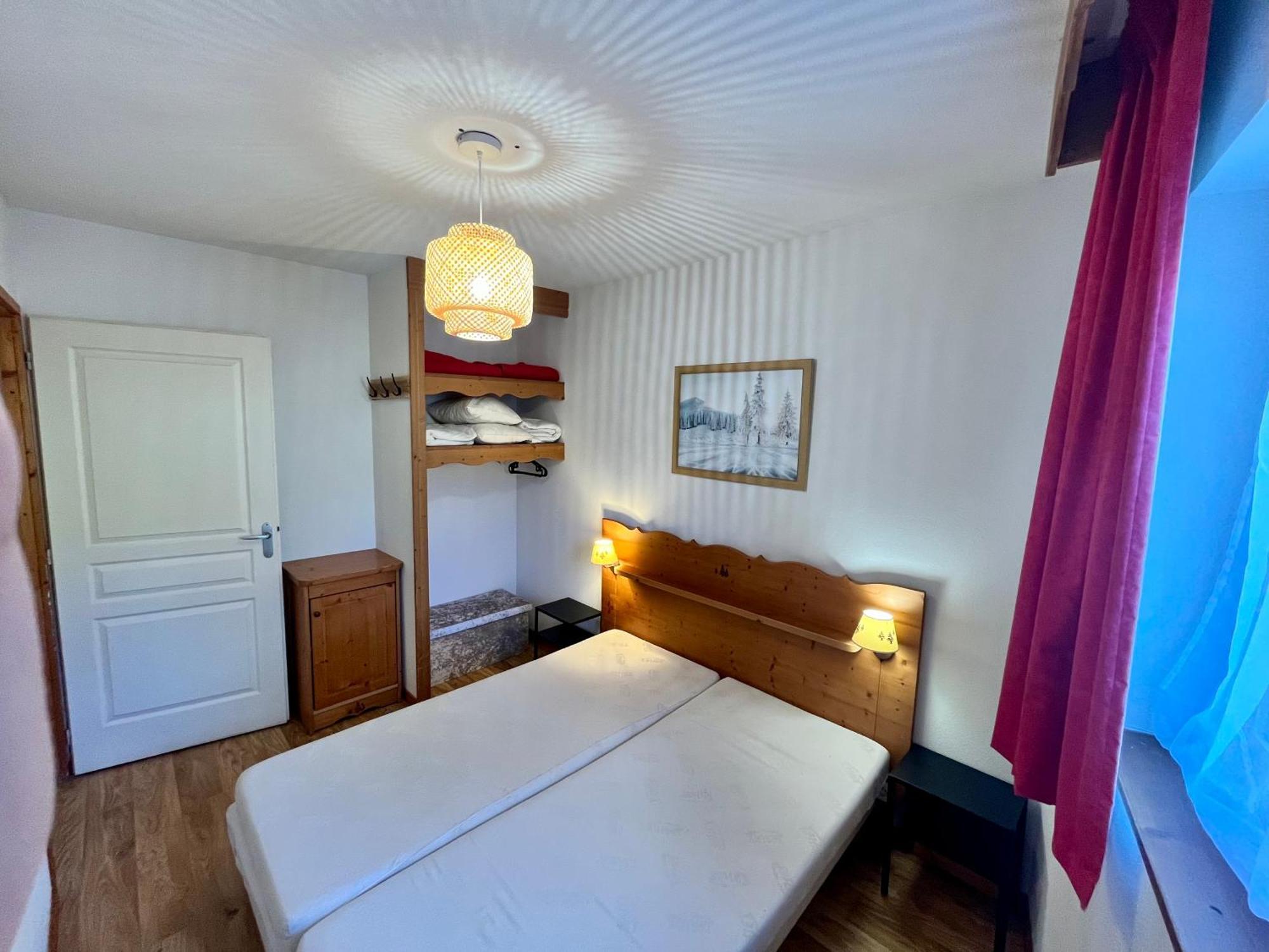 Charmant Appartement Confortable Pour 6 Personnes 40M2 Pied Pistes, Piscine, Wifi, Parking 尚鲁斯 外观 照片