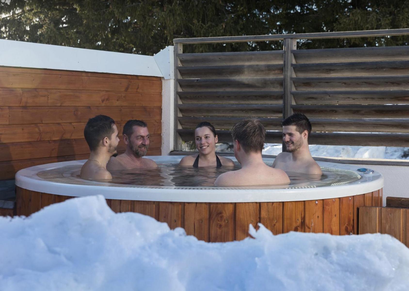 Charmant Appartement Confortable Pour 6 Personnes 40M2 Pied Pistes, Piscine, Wifi, Parking 尚鲁斯 外观 照片