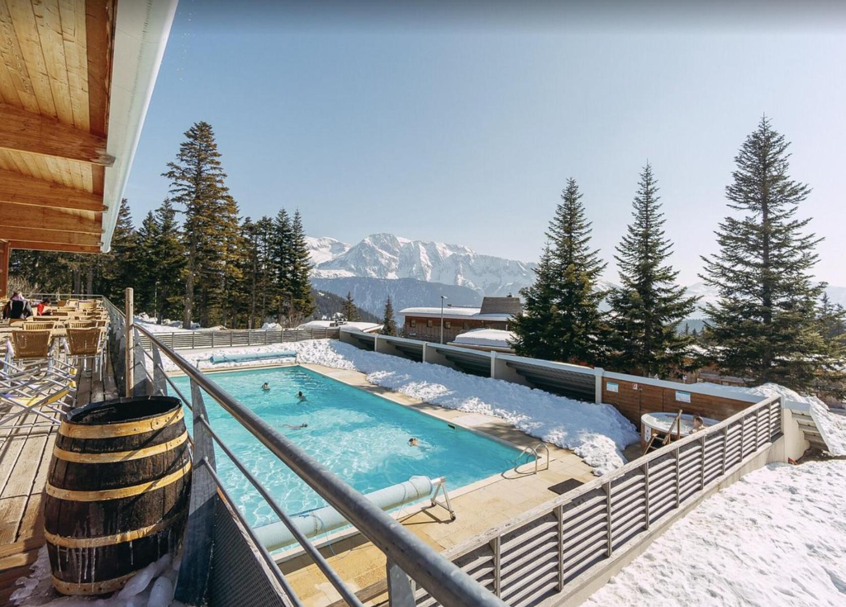 Charmant Appartement Confortable Pour 6 Personnes 40M2 Pied Pistes, Piscine, Wifi, Parking 尚鲁斯 外观 照片